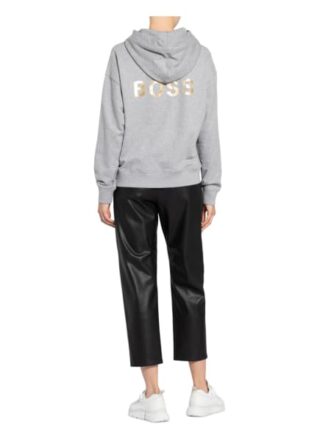 Boss Eustice Hoodie Damen, Silber