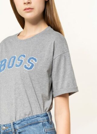 Boss Evarsy T-Shirts Damen, Grau