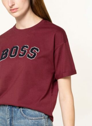 Boss Evarsy T-Shirts Damen, Rot
