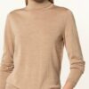 Boss Famauria Rollkragenpullover Damen, Braun