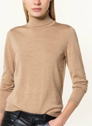 Boss Famauria Rollkragenpullover Damen, Braun