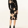 Boss Fanettie Strickkleid Damen, Schwarz