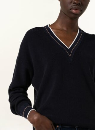 Boss Fatalina Pullover Damen, Blau