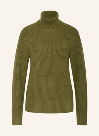 Boss Felola Rollkragenpullover Damen, Grün