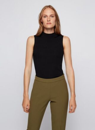 Boss Feskie Top Damen, Schwarz