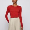 Boss Frankie Pullover Damen, Rot