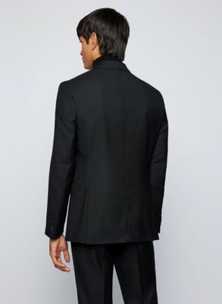 Boss H Huge 214 Anzug Herren, Schwarz