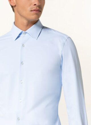 Boss Hank Jerseyhemd Herren, Blau