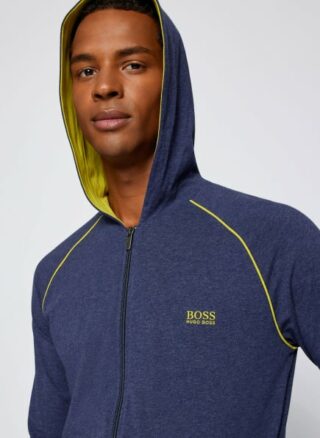 Boss Hoodie Herren, Blau