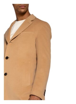 Boss Hyde Wollmantel Herren, Braun