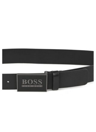Boss Icon S sz40 Gürtel Herren, Schwarz