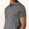 Boss Jersey-Poloshirt Herren, Grau