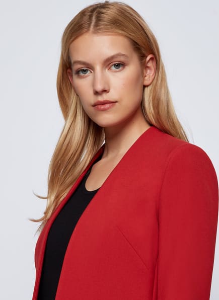 Boss Jibelara Blazer Damen, Rot Boss Jibelara Blazer Damen, Rot