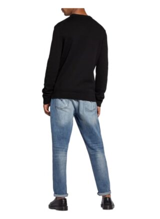 Boss Kontreal Pullover Herren, Schwarz