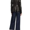 Boss Lederjacke Damen, Schwarz