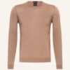 Boss Leno Pullover Herren, Grau