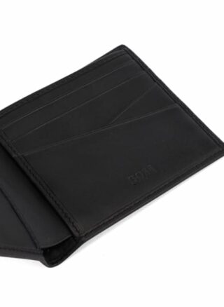 Boss Losate 8 Cc Geldbörse Herren, Schwarz