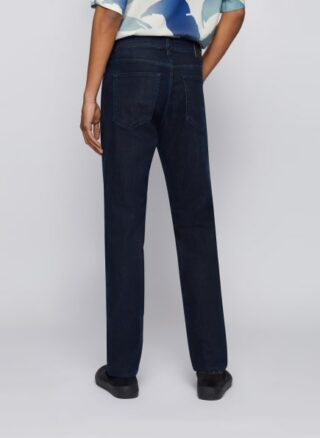 Boss Maine Bc C Straight Leg Jeans Herren, Blau
