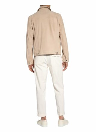 Boss Meren Lederjacke Herren, Beige