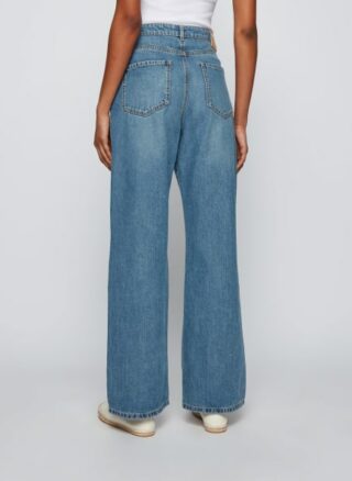 Boss Modern Flare 1.2 Straight Fit Straight Leg Jeans Damen, Blau
