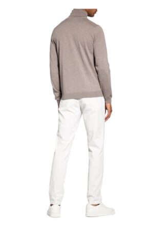 Boss Musso Rollkragenpullover Herren, Braun