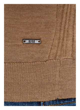 Boss Musso Rollkragenpullover Herren, Braun