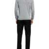 Boss Musso Rollkragenpullover Herren, Grau