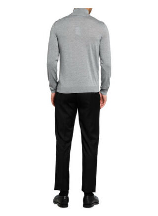 Boss Musso Rollkragenpullover Herren, Grau