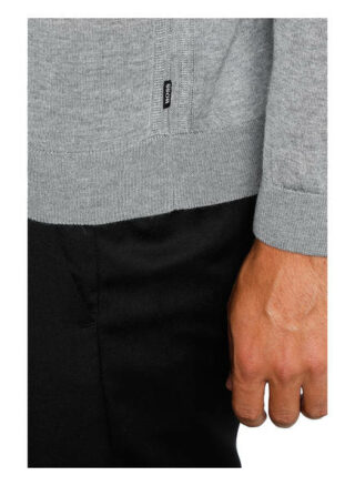 Boss Musso Rollkragenpullover Herren, Grau