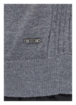 Boss Musso Rollkragenpullover Herren, Grau