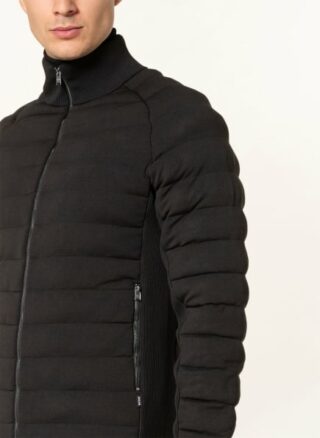 Boss Nalbas Steppjacke Herren, Schwarz