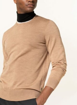 Boss Narsini Rollkragenpullover Herren, Grau