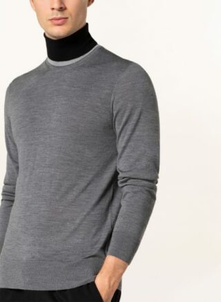 Boss Narsini Rollkragenpullover Herren, Grau