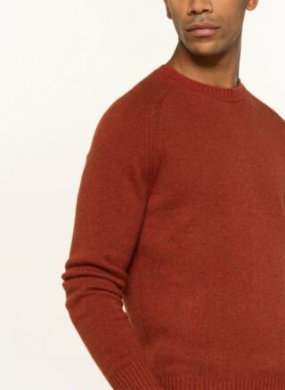 Boss Nolive Cashmere-Pullover Herren, Rot