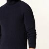 Boss Novenzo Rollkragenpullover Herren, Blau