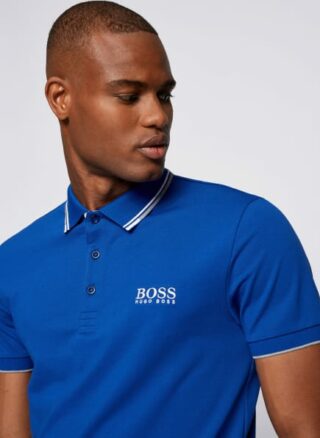 Boss Paddy Pro Poloshirt Herren, Blau