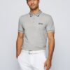 Boss Paddy Pro Poloshirt Herren, Grau