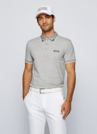 Boss Paddy Pro Poloshirt Herren, Grau