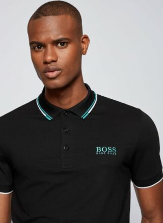 Boss Paddy Pro Poloshirt Herren, Schwarz