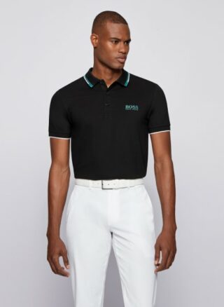 Boss Paddy Pro Poloshirt Herren, Schwarz