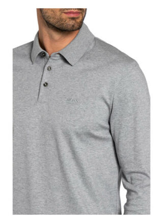 Boss Pado Jersey-Poloshirt Herren, Grau