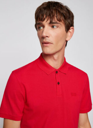 Boss Pallas Poloshirt Herren, Rot