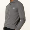 Boss Passerby Jersey-Poloshirt Herren, Grau
