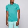 Boss Paule 2 Poloshirt Herren, Blau
