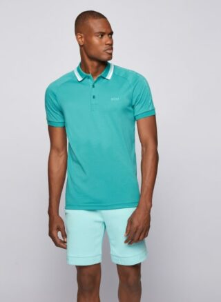 Boss Paule 2 Poloshirt Herren, Blau