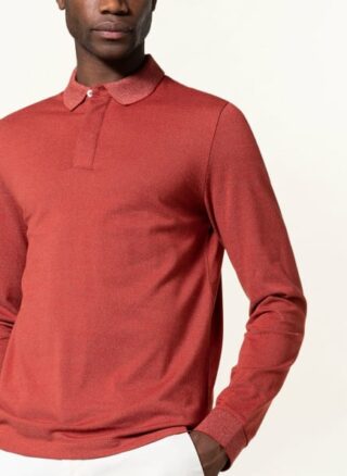 Boss Piqué-Poloshirt Herren, Rot