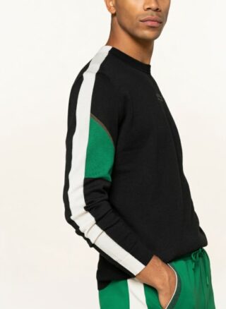 Boss Rafio Pullover Herren, Schwarz