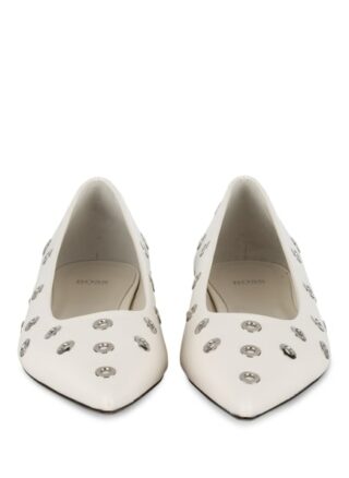 Boss Rose Ballerinas Damen, Weiß