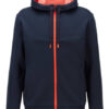 Boss Saggy 1 Hoodie Herren, Blau
