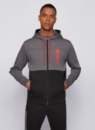 Boss Saggy 1 Hoodie Herren, Schwarz